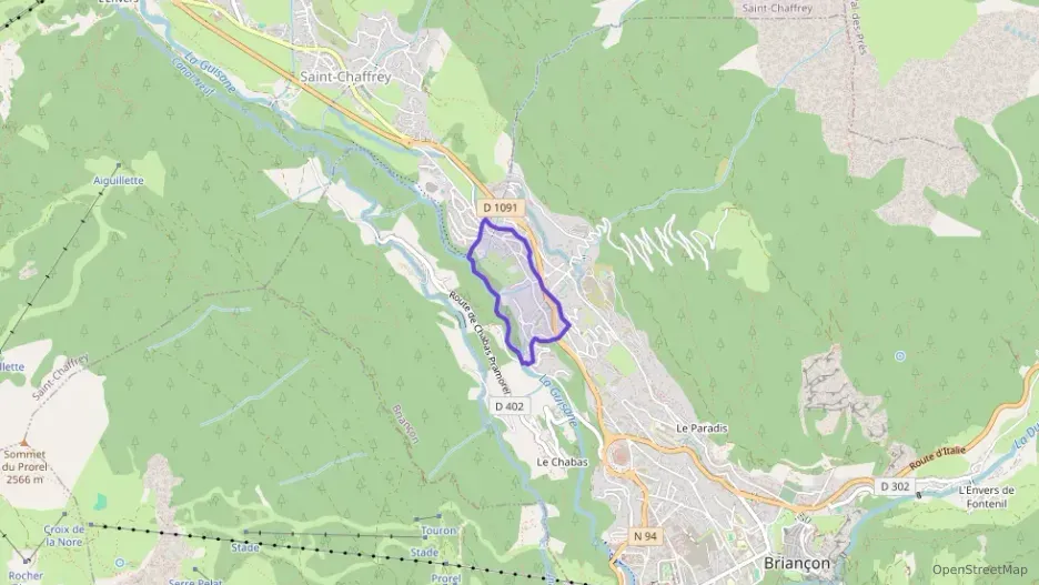 Appartement 56 m² deux pieces à vendre à Briançon