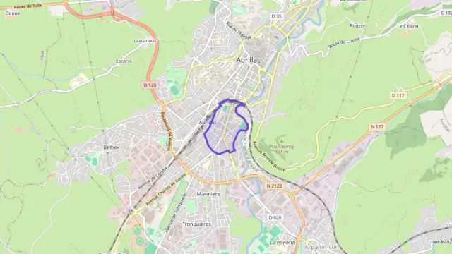 Appartement 104 m² quatre pièces à vendre à Aurillac