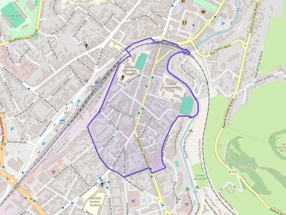 Appartement 55 m² trois pièces à vendre à Aurillac