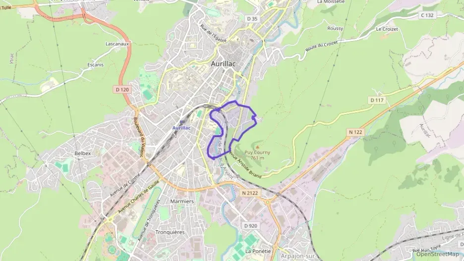 Appartement 44 m² deux pieces à vendre à Aurillac