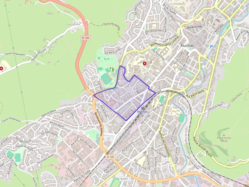 Appartement 39 m² trois pièces à vendre à Aurillac