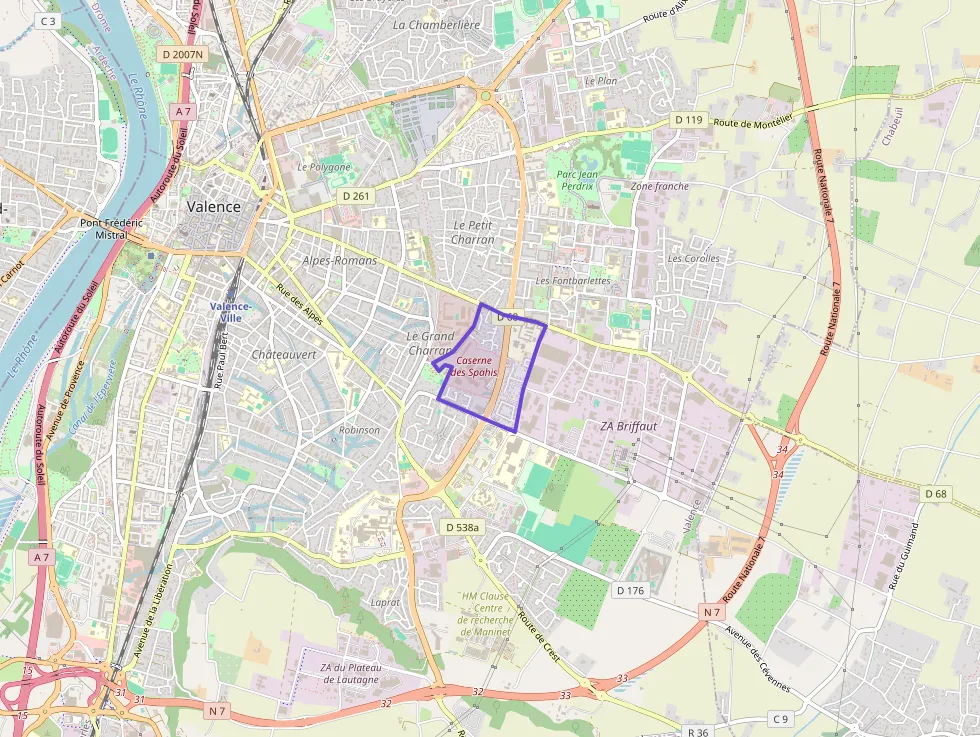 Appartement 92 m² quatre pièces à vendre à Valence