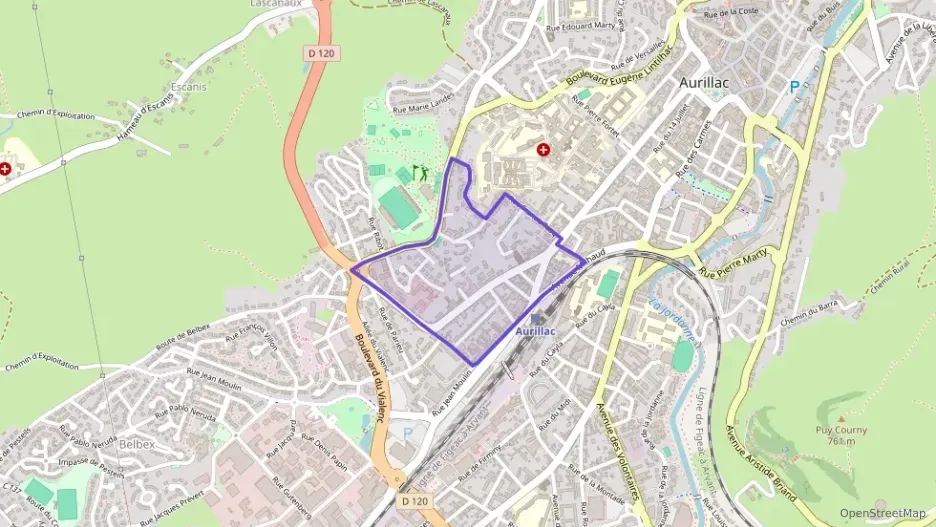 Appartement 70 m² trois pièces à vendre à Aurillac Appartement 70 m² trois pièces à vendre à Aurillac
