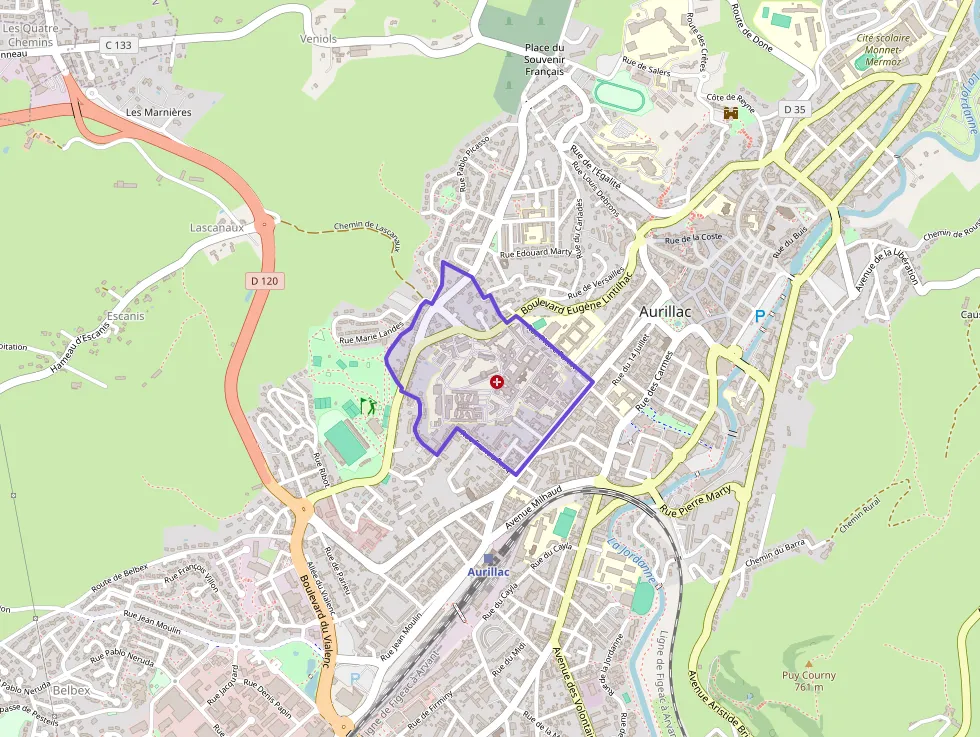 Appartement 34 m² deux pieces à vendre à Aurillac