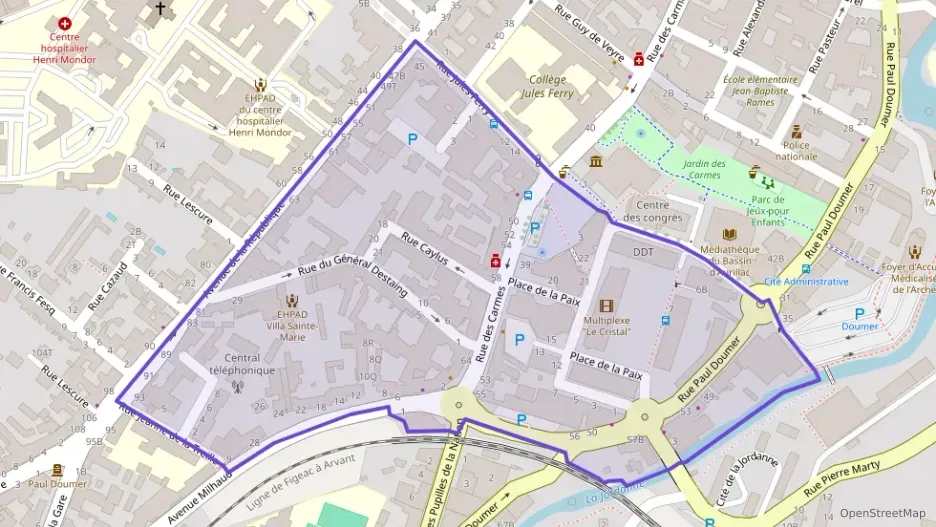 Appartement 46 m² deux pieces à vendre à Aurillac Appartement 46 m² deux pieces à vendre à Aurillac