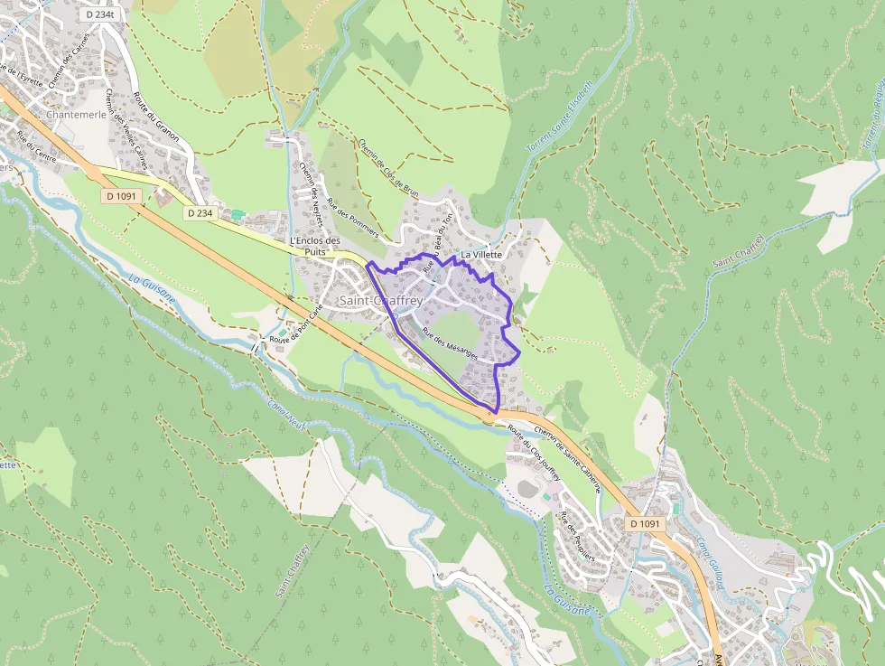 Appartement 60 m² trois pièces à vendre à Saint-Chaffrey
