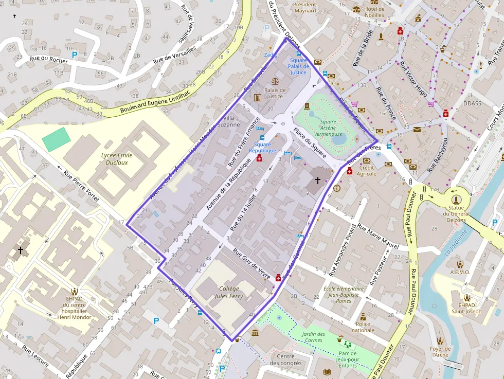 Appartement 65 m² trois pièces à vendre à Aurillac