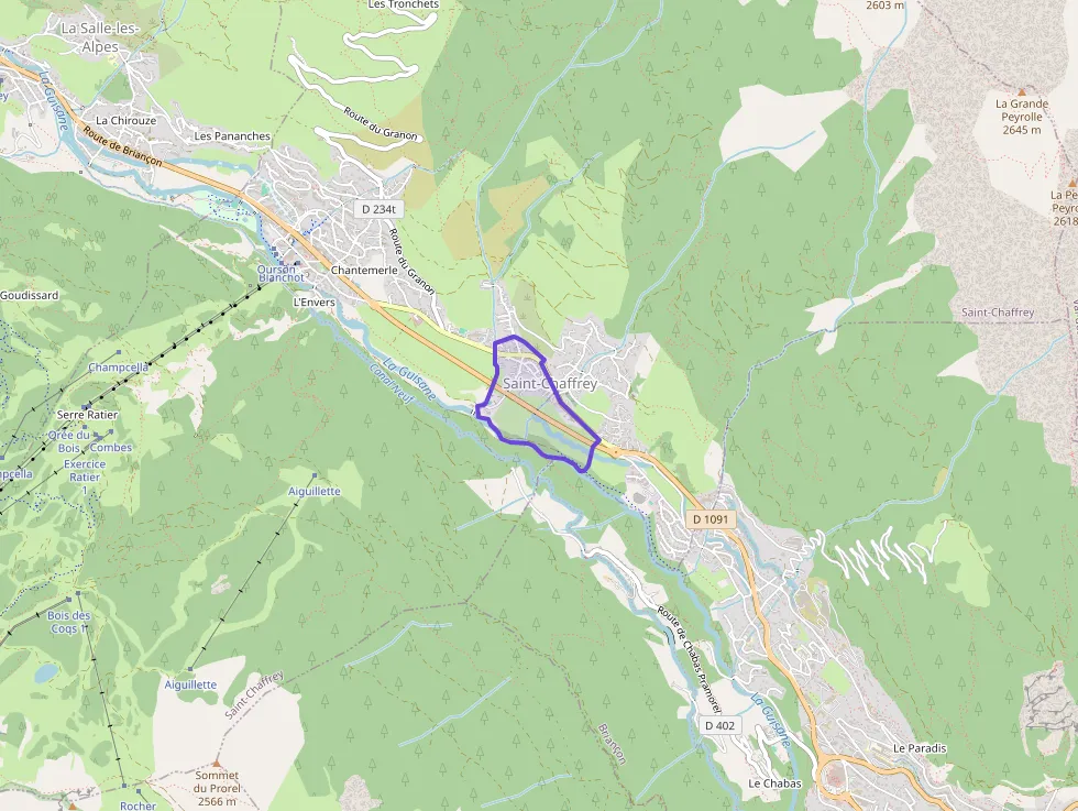 Appartement 50 m² trois pièces à vendre à Saint-Chaffrey