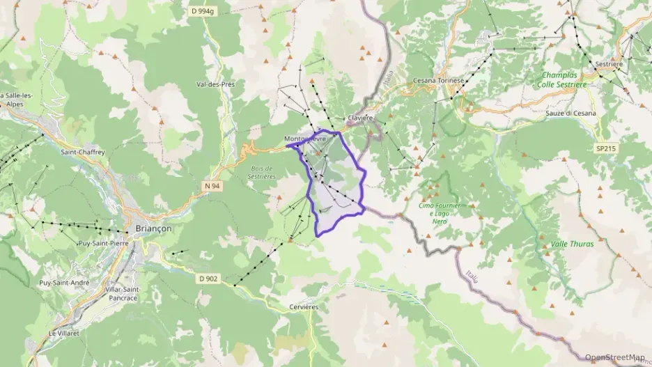 Appartement 63 m² quatre pièces à vendre à Montgenèvre Appartement 63 m² quatre pièces à vendre à Montgenèvre