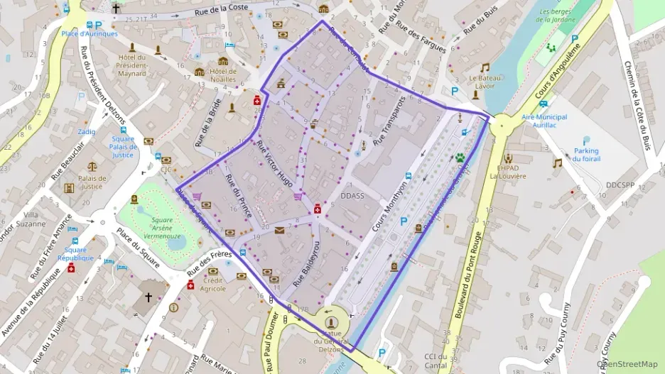 Appartement 62 m² trois pièces à vendre à Aurillac Appartement 62 m² trois pièces à vendre à Aurillac