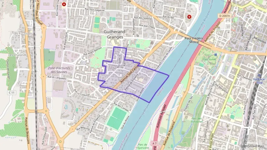 Appartement 68 m² trois pièces à vendre à Guilherand-Granges