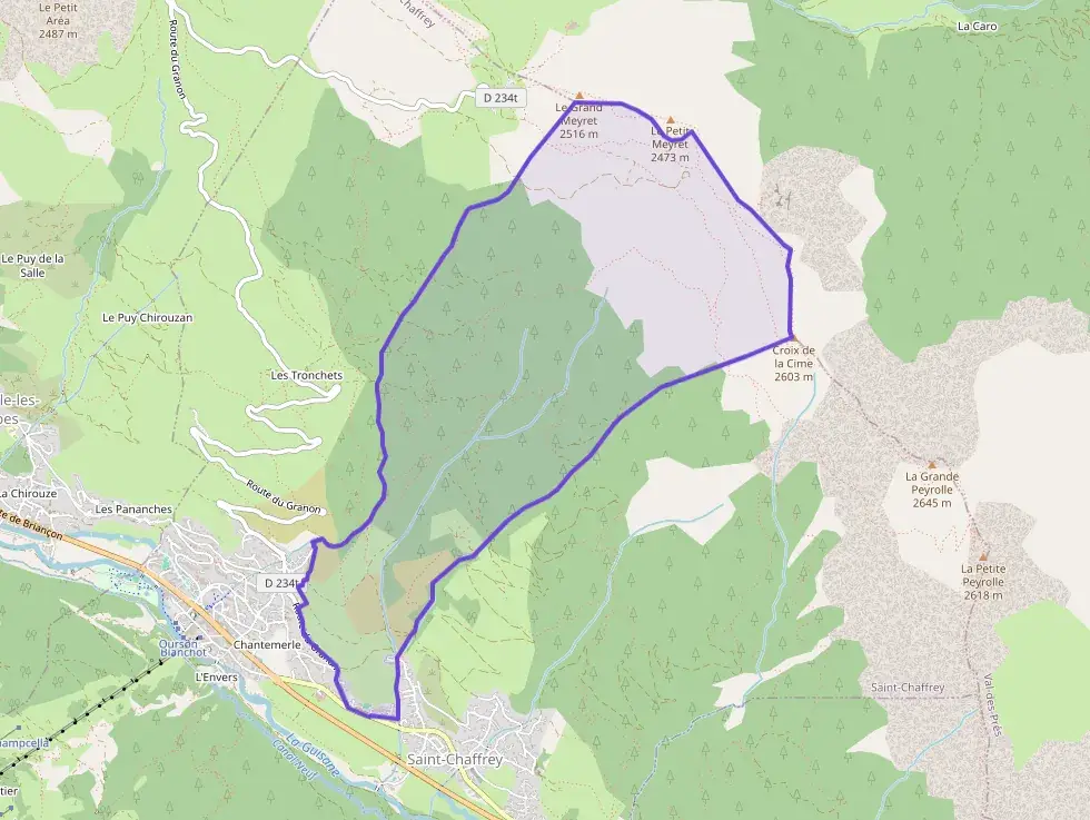 Appartement 39 m² une piece à vendre à Saint-Chaffrey