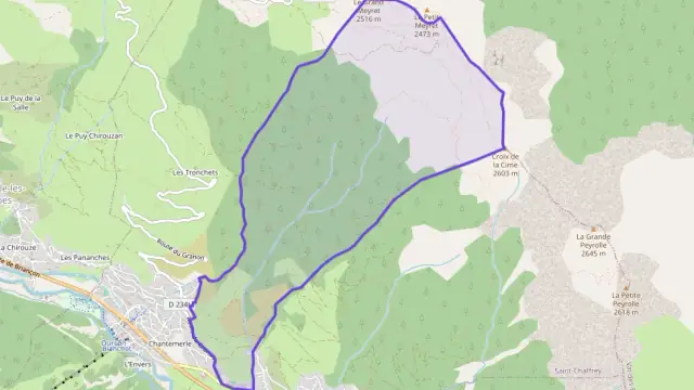 Appartement 39 m² une piece à vendre à Saint-Chaffrey