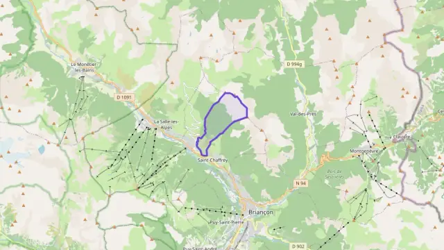 Appartement 39 m² une piece à vendre à Saint-Chaffrey