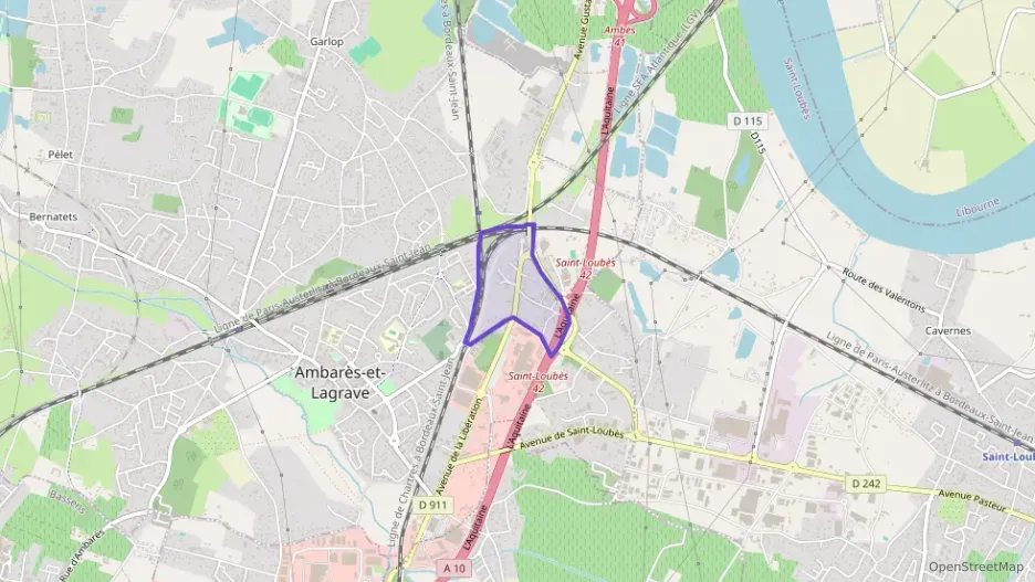 Appartement 56 m² deux pieces à vendre à Ambarès-et-Lagrave Appartement 56 m² deux pieces à vendre à Ambarès-et-Lagrave