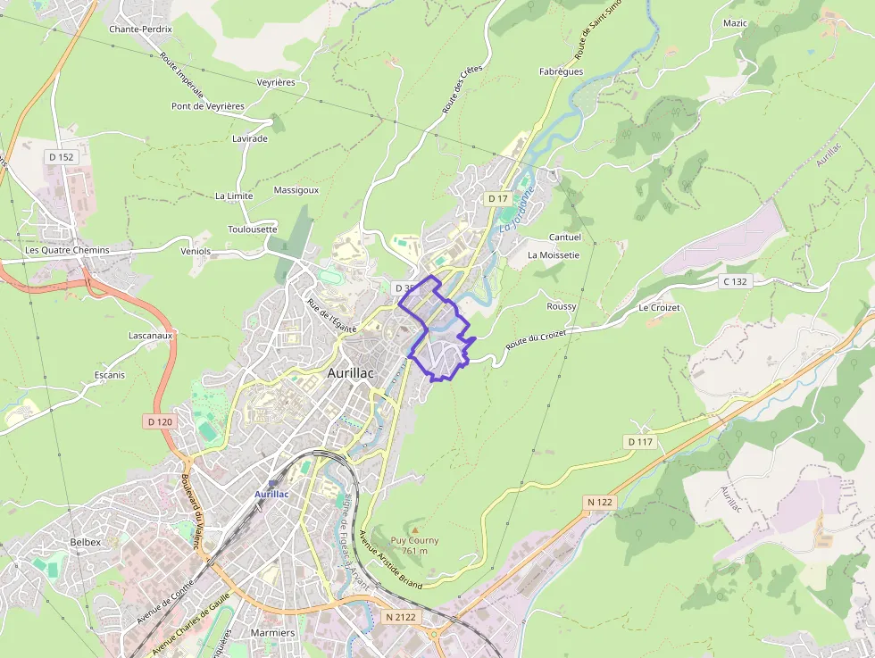 Appartement 38 m² deux pieces à vendre à Aurillac