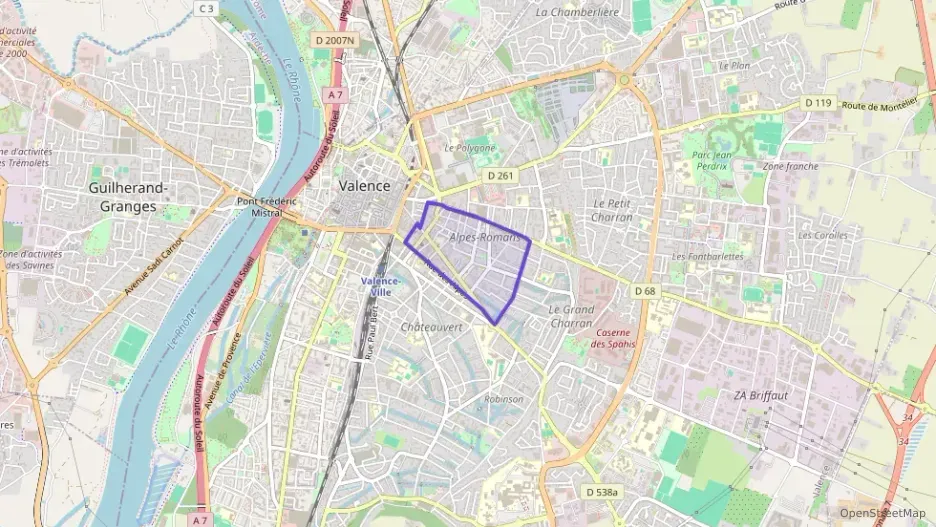 Appartement 51 m² trois pièces à vendre à Valence Appartement 51 m² trois pièces à vendre à Valence