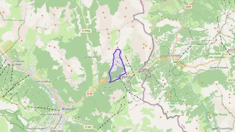 Appartement 26 m² deux pieces à vendre à Montgenèvre