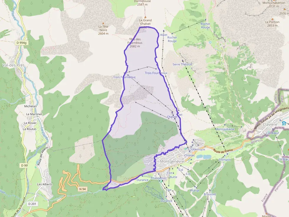 Appartement 40 m² deux pieces à vendre à Montgenèvre