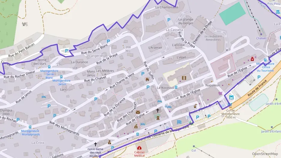 Appartement 41 m² deux pieces à vendre à Montgenèvre