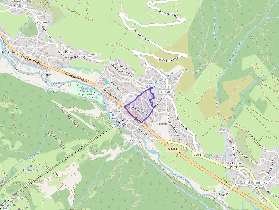 Appartement 51 m² trois pièces à vendre à Saint-Chaffrey