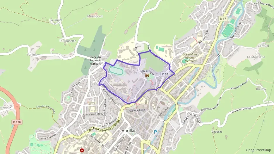 Appartement 96 m² quatre pièces à vendre à Aurillac