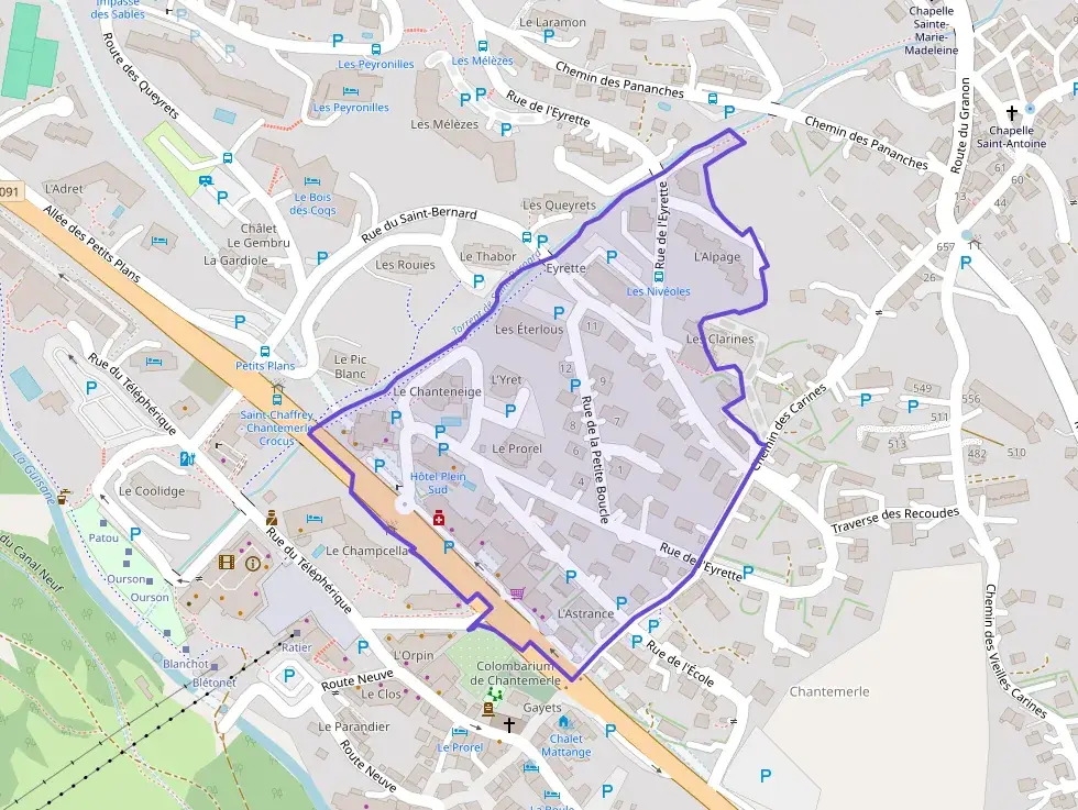 Appartement 40 m² une piece à vendre à Saint-Chaffrey