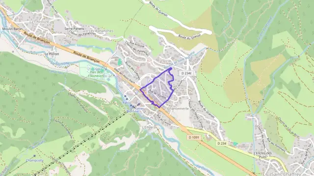 Appartement 40 m² une piece à vendre à Saint-Chaffrey