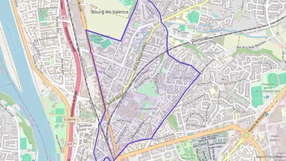 Appartement 53 m² deux pieces à vendre à Bourg-lès-Valence