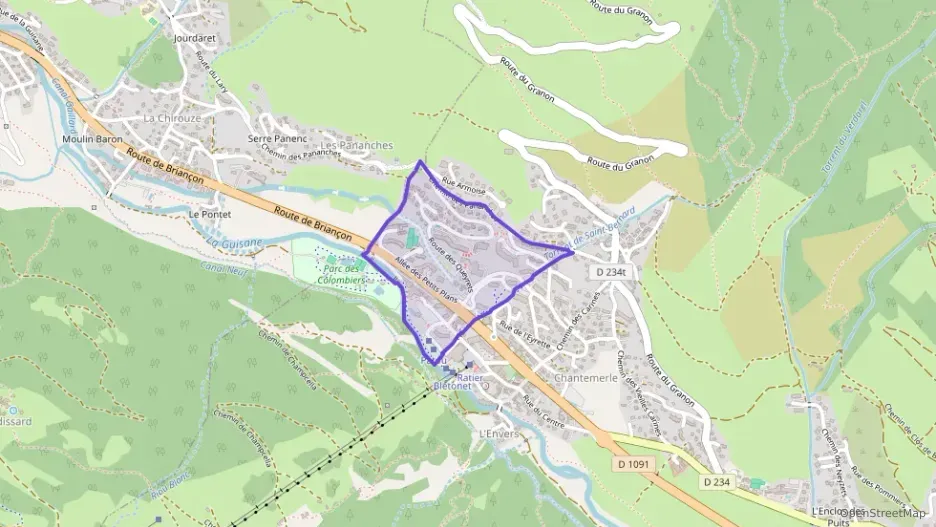 Appartement 40 m² trois pièces à vendre à Saint-Chaffrey