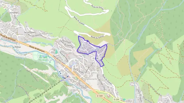 Appartement 40 m² trois pièces à vendre à Saint-Chaffrey