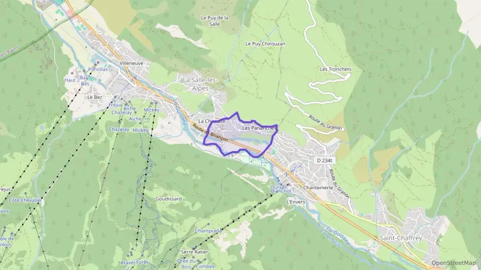 Appartement 60 m² trois pièces à vendre à La Salle-les-Alpes