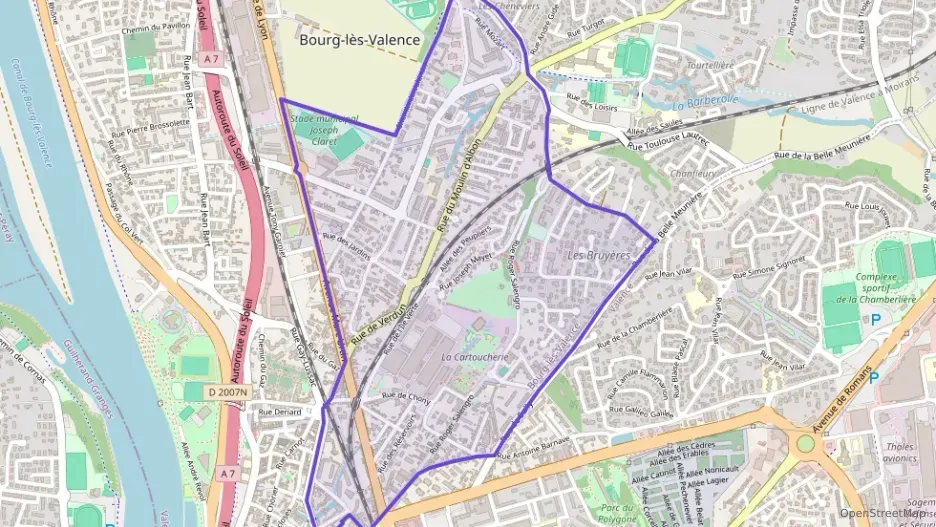 Appartement 56 m² trois pièces à vendre à Bourg-lès-Valence