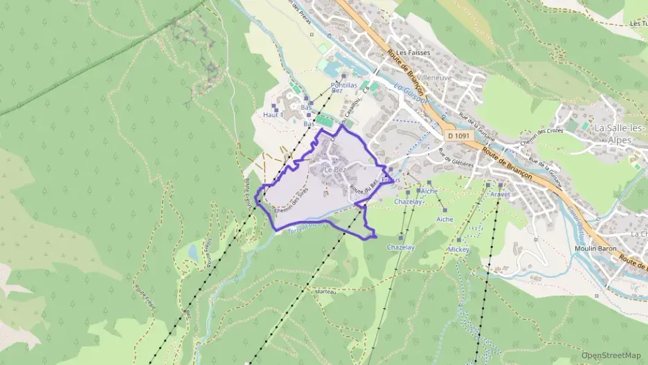 Appartement 110 m² une piece à vendre à La Salle-les-Alpes