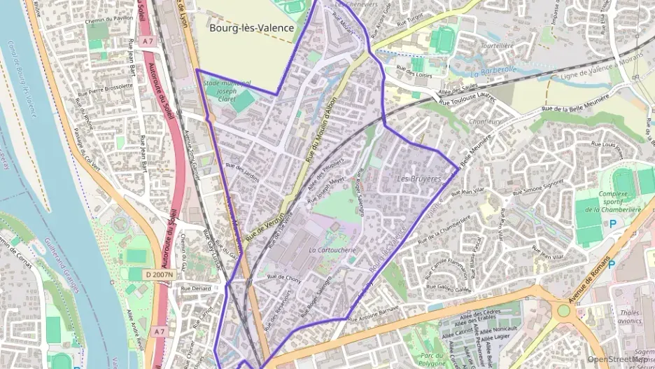 Appartement 77 m² quatre pièces à vendre à Bourg-lès-Valence