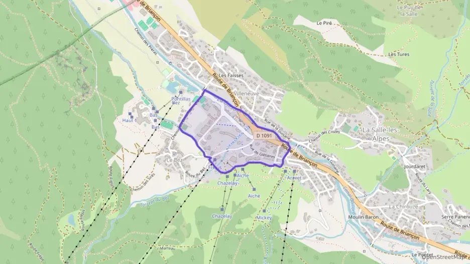 Appartement 73 m² trois pièces à vendre à La Salle-les-Alpes