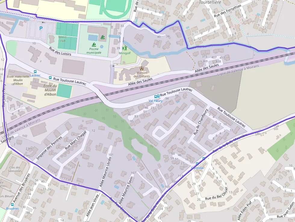 Appartement 49 m² deux pieces à vendre à Bourg-lès-Valence