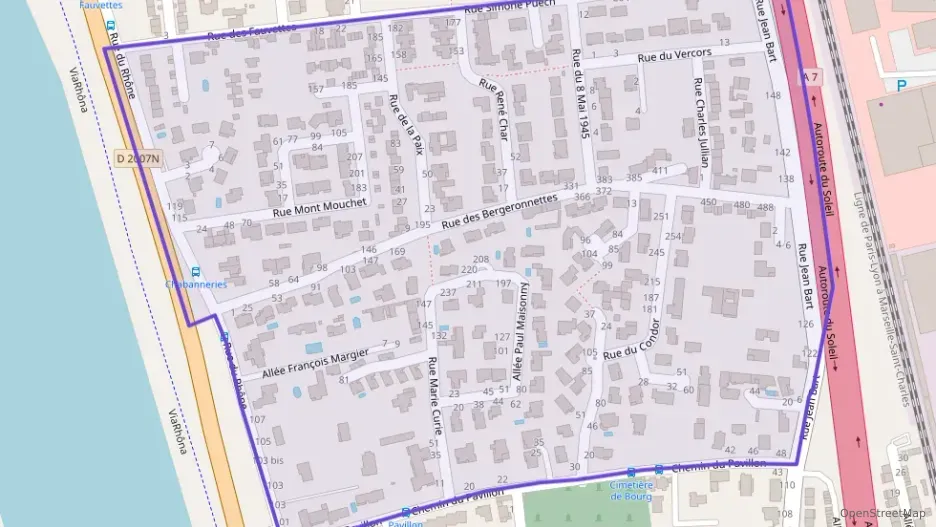 Appartement 52 m² deux pieces à vendre à Bourg-lès-Valence