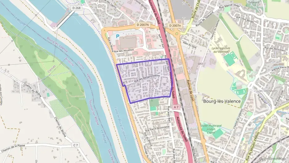 Appartement 52 m² deux pieces à vendre à Bourg-lès-Valence