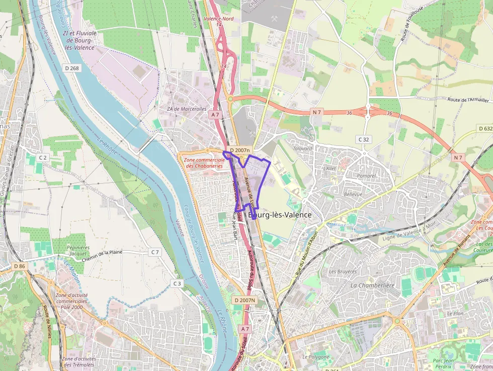 Appartement 65 m² trois pièces à vendre à Bourg-lès-Valence