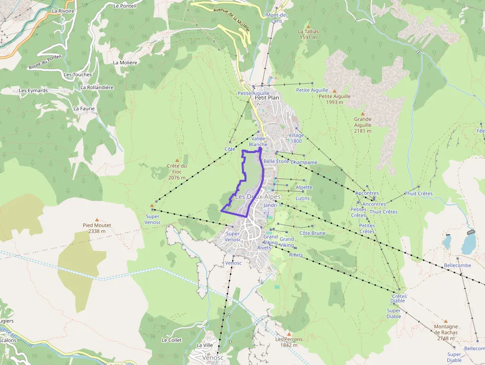 Appartement 58 m² trois pièces à vendre à Les Deux Alpes