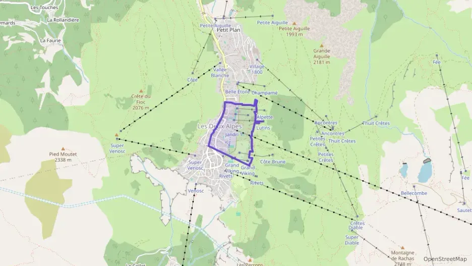 Appartement 24 m² une piece à vendre à Les Deux Alpes