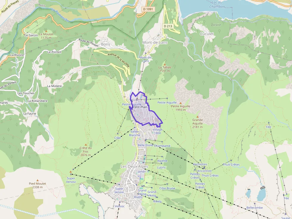 Appartement 21 m² deux pieces à vendre à Les Deux Alpes