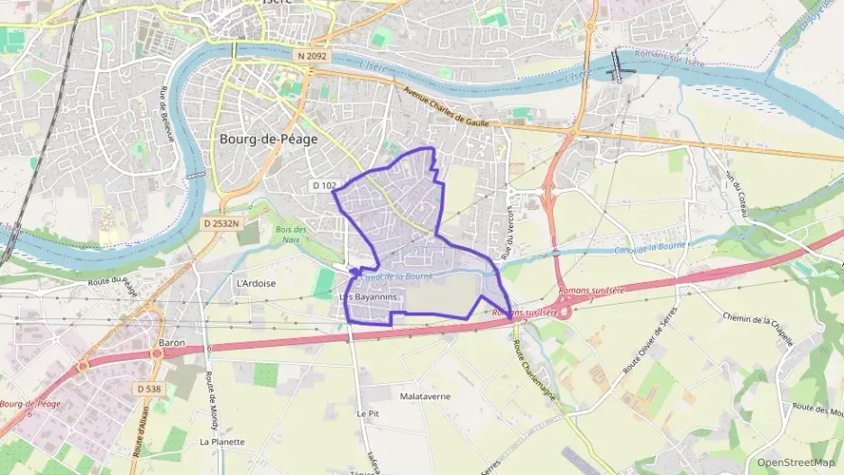 Appartement 113 m² quatre pièces à vendre à Bourg-de-Péage Appartement 113 m² quatre pièces à vendre à Bourg-de-Péage