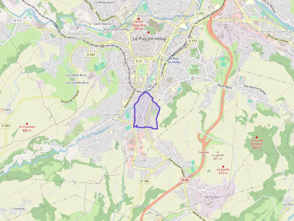 Appartement 44 m² deux pieces à vendre à Le Puy-en-Velay