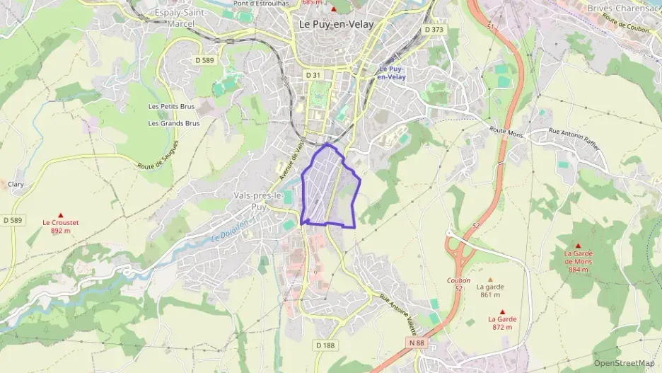 Appartement 44 m² deux pieces à vendre à Le Puy-en-Velay