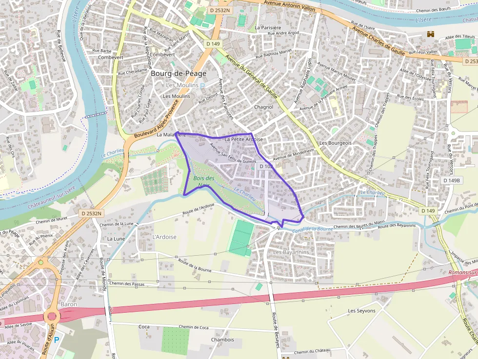 Appartement 75 m² trois pièces à vendre à Bourg-de-Péage