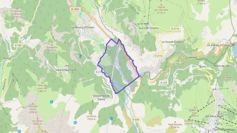Appartement 40 m² deux pieces à vendre à Le Bourg-d`Oisans