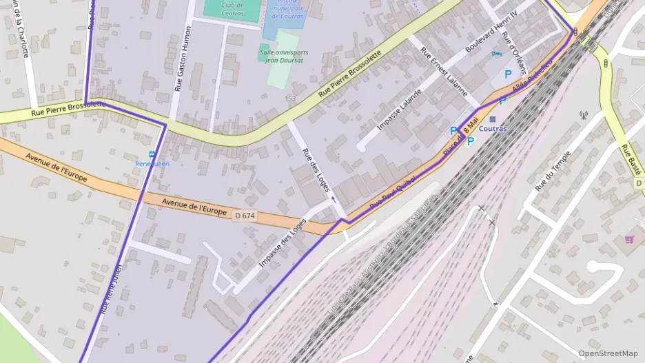 Appartement 30 m² une piece à vendre à Coutras Appartement 30 m² une piece à vendre à Coutras