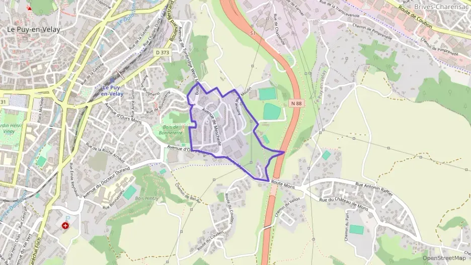 Appartement 46 m² deux pieces à vendre à Le Puy-en-Velay